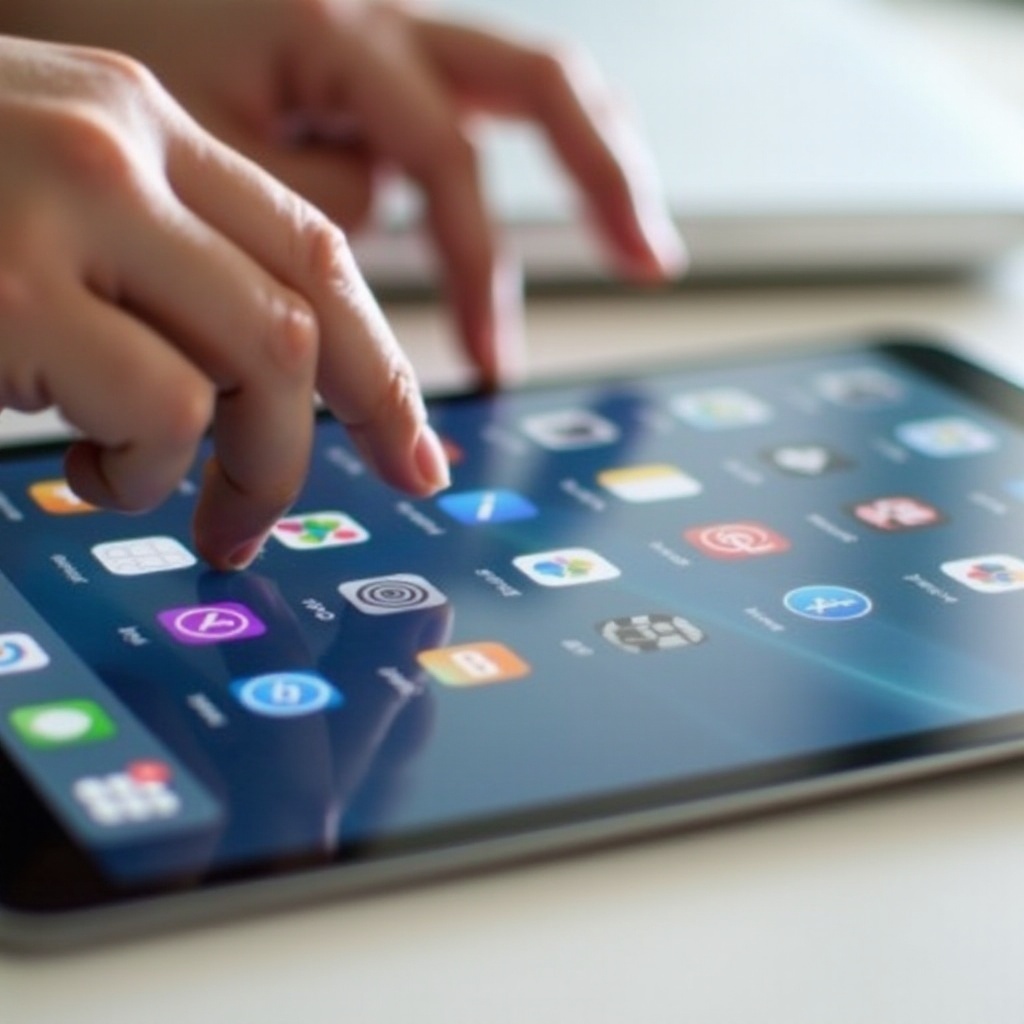 how to rearrange ipad apps