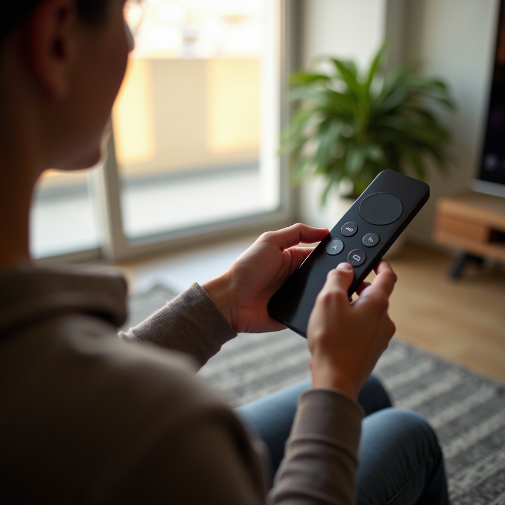 how to fast forward apple tv remote