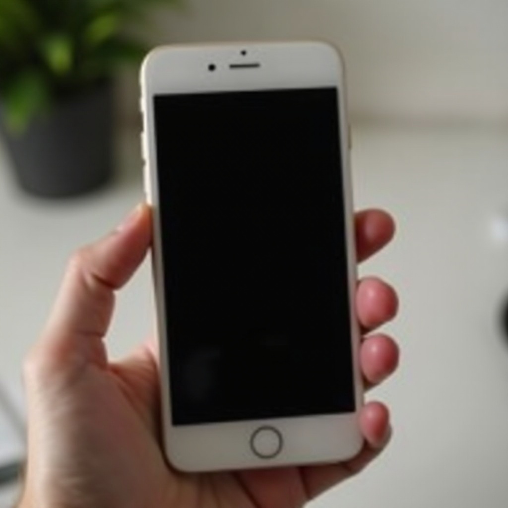 camera screen is black on iphone